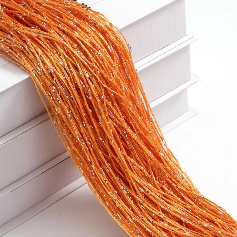 1 piece Glitter String Cheap Door Curtain Beads Room Dividers Beaded Fringe polyester fabric Window Panel 1x2m DIY Home Decor 
