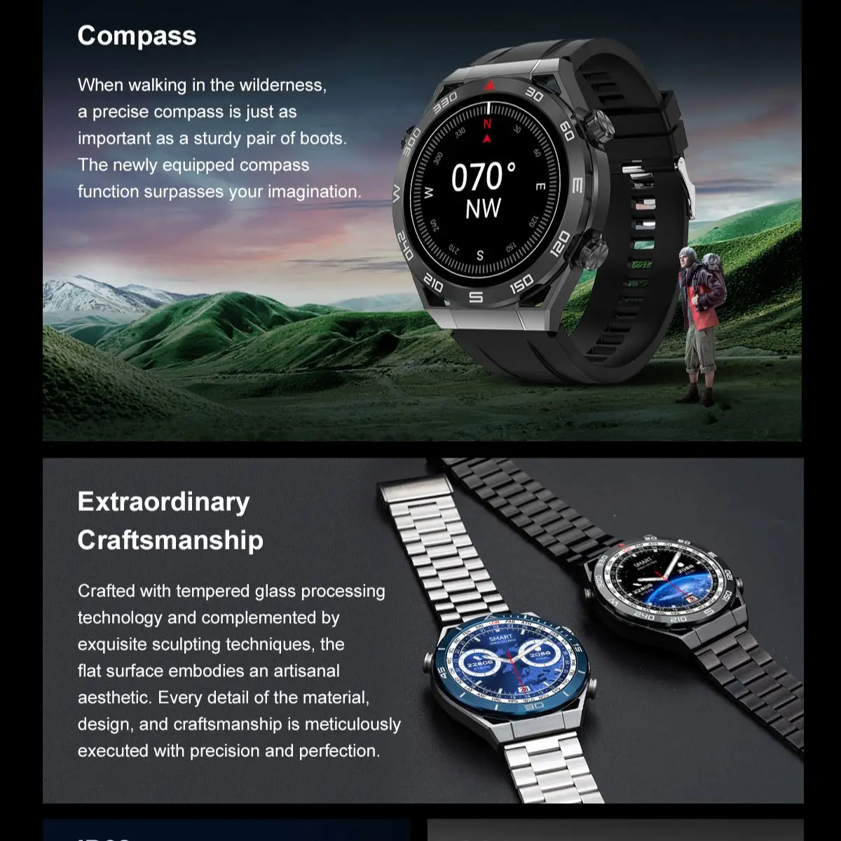 ����Ʈ ��ġ �߿� ��ħ�� GPS ���� ������ �ð�, ���� �������� ��ȭ ����Ʈ��ġ, ȭ���� ��Ƽ����Ʈ�� IP68 ���, 2023 ����ǰ