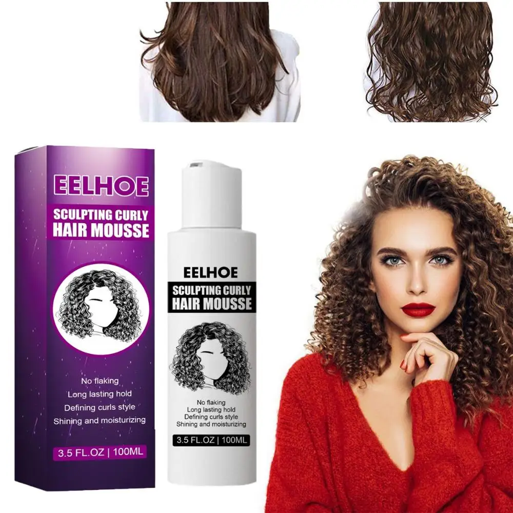 Lady Curl Hair Boost Defining Cream Hair Repairing Frizz Control Color Treated Bouncy Curls Moisturizer Curl Treatment Wavy