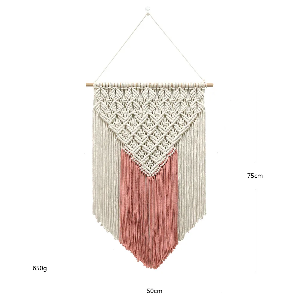 Nordic Macrame Boho Wall Tapestry