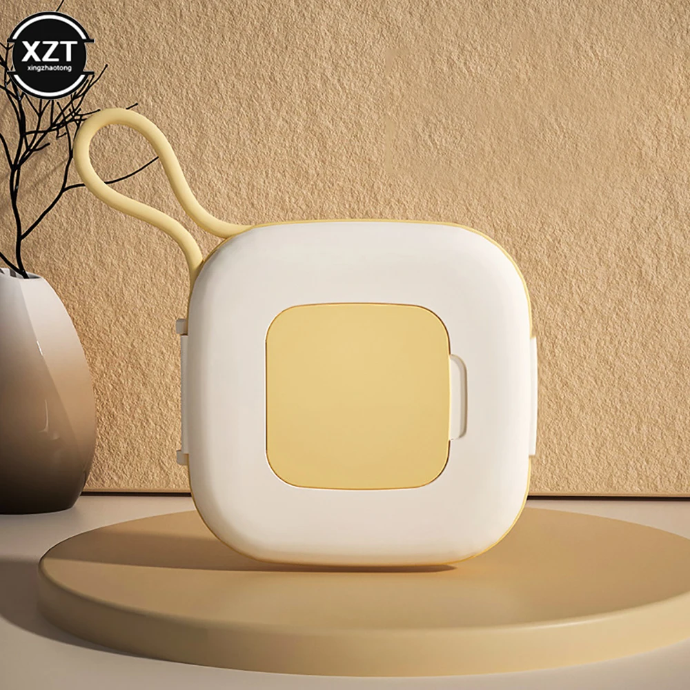 

Portable Face Masks Box Storage Disposable Moisture-proof Cover Holder Mask Storage Seal Box Dustproof Card Bill Case