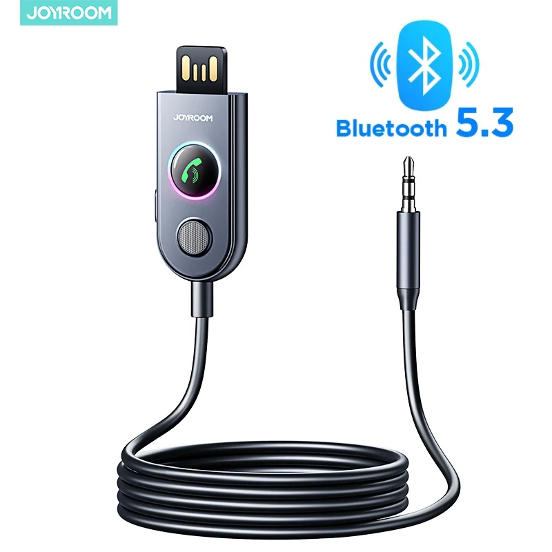 Mini Wireless Bluetooth Receiver 3.5mm Jack Bluetooth Car kit Audio Sound  Music Adapter Cable with mic for Speaker Headphone - AliExpress