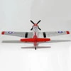 LX/Laxiang/Sky Flight Hobby P51 Red Mustang Aerodynamic RC Propeller Warbird PNP/ARF 2