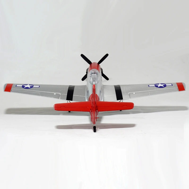 LX/Laxiang/Sky Flight Hobby P51 Red Mustang RC Propeller Warbird KIT Airplane 3