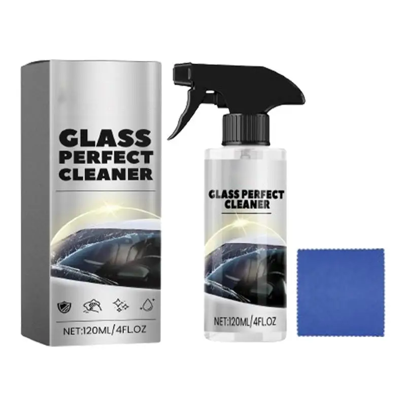 

Очиститель для автомобильного стекла спрей 120 мл средство для очистки автомобильных стекол инструмент для очистки автомобильных окон с пылезащитной тканью средства для ухода за стеклом