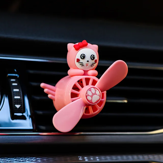 Car Air Freshener Smell In Styling Vent Diffuse Bear Pilot Rotating