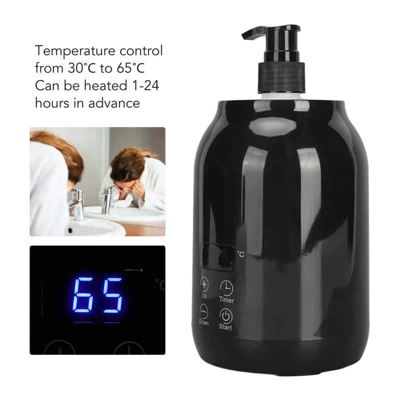 110 240V Massage Oil Bottle Heater Essential Oil Heater LED Display