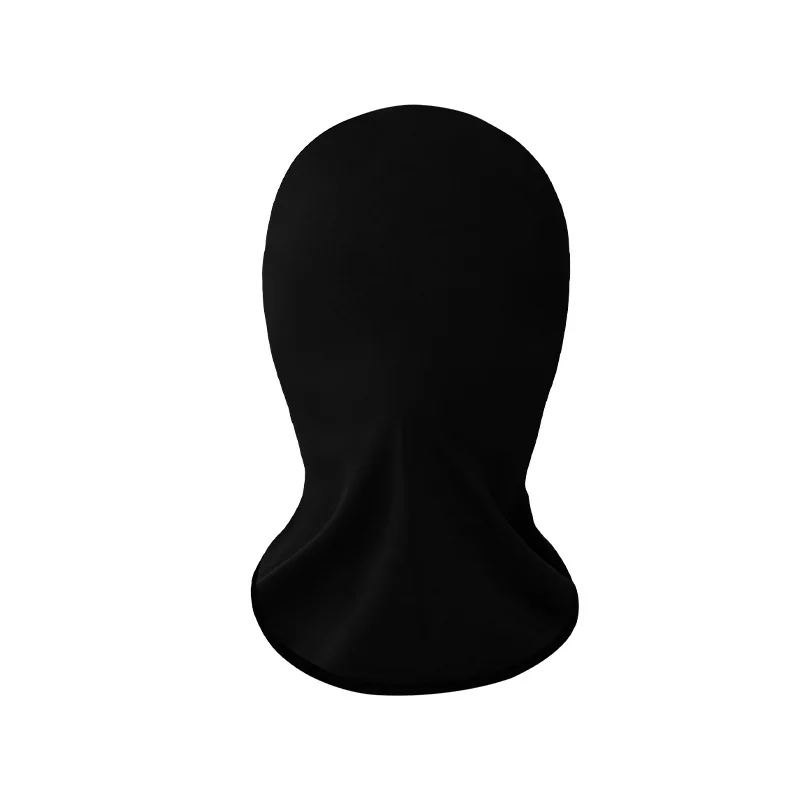 Breathable Translucent Full Face Mask for Summer – Elastic Ice Silk Halloween Headgear