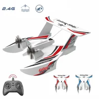 KF603 RC Glider EPP Foam 2.4G 3CH Radio Control Sea And Air RC Plane Water Land Flying Boat Airplane Toys Gift For Boys 1