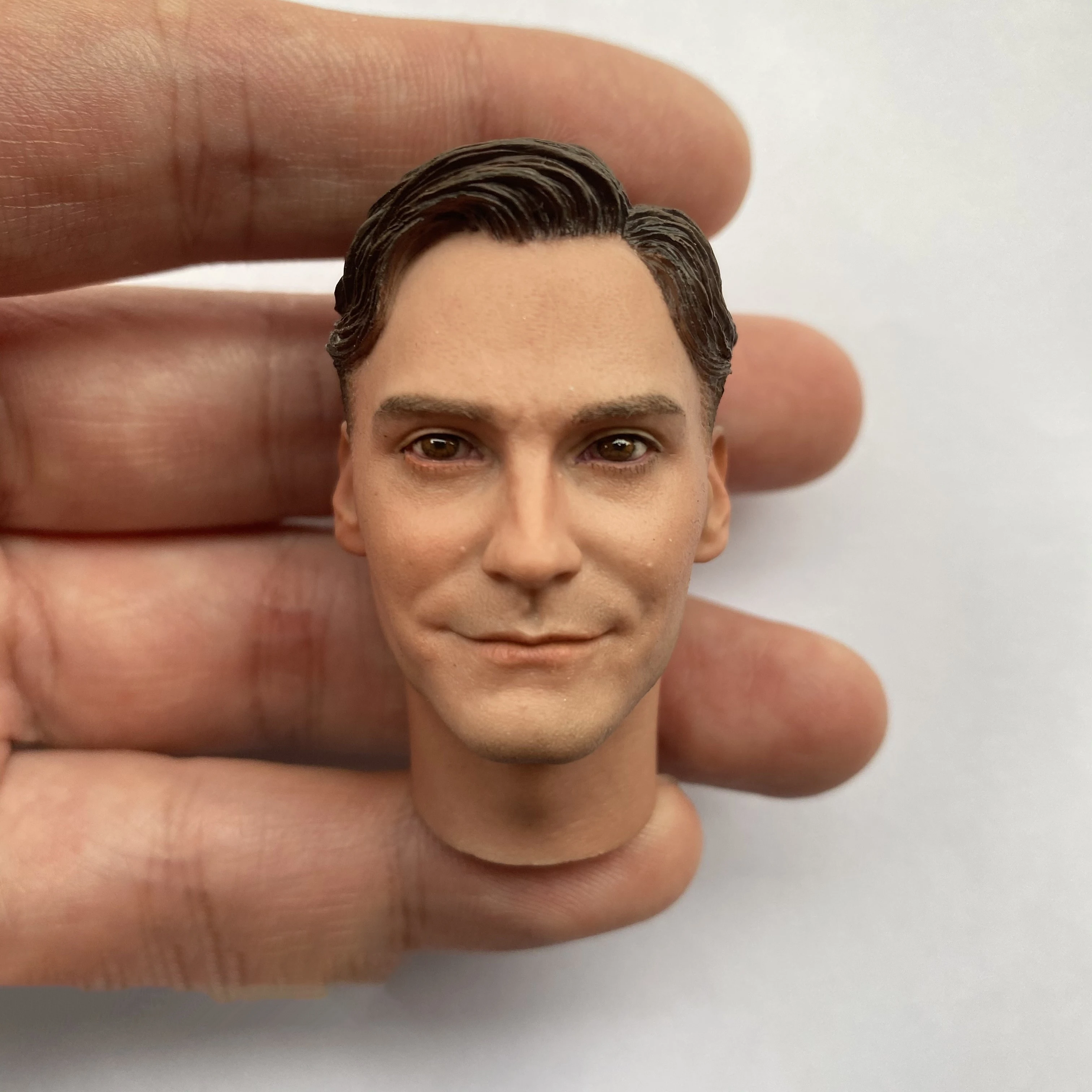 

1:6 мужской человек Второй мировой войны, солдат Эстонии, смайлик, голова, лепка, модель, игрушки, подходит для 12 дюймов, экшн-фигурка DID, тело