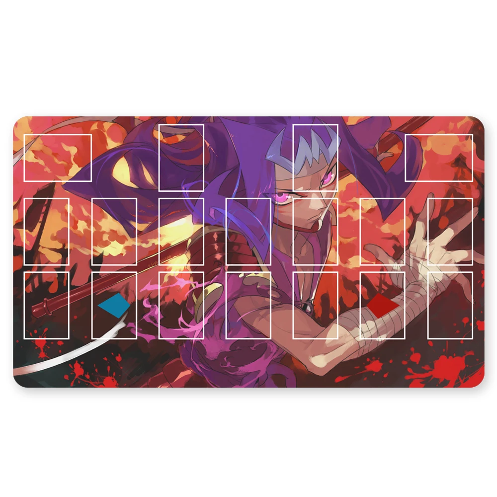 

Игровой коврик 682437 - TCG с голубыми глазами, игровые коврики для дракона, темного мага, дуэли, монстров, совместимые с YuGiOh OCG TCG гейкг + бесплатная сумка