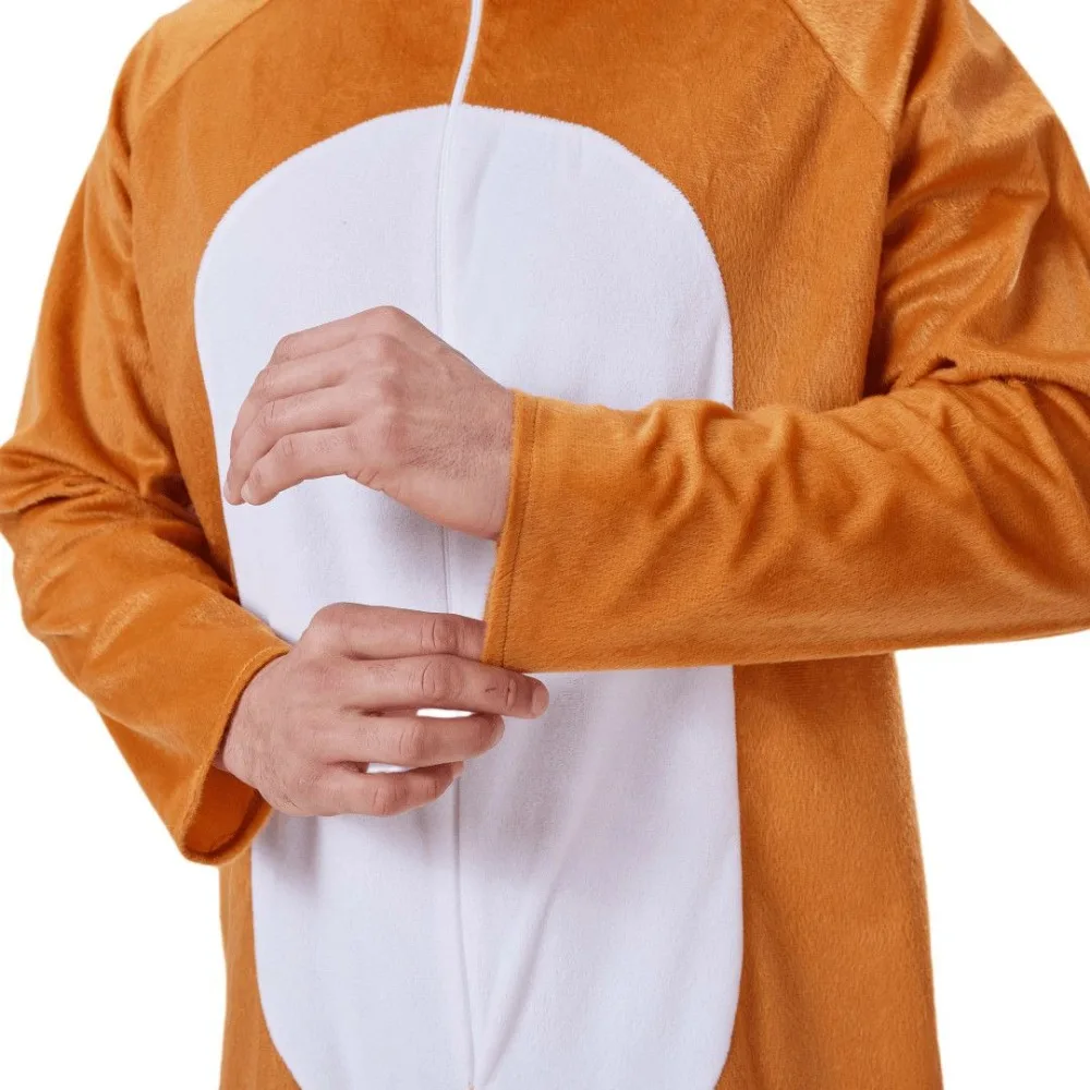 New Christmas Elk One-piece Suit Couple Men and Women Funny Party Stage Props Bar One-piece Pajamas Adult Onesie S5c0fb59322cc446ab92ab27ad0e17958H