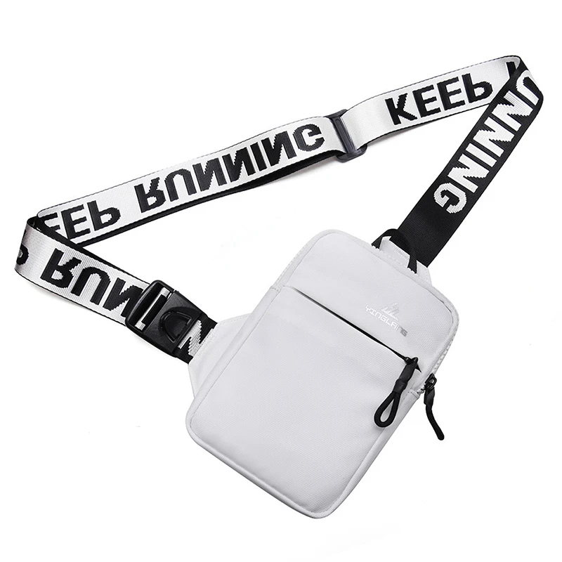 

Outdoor Breast Bag Hiking Shoulder Bag Men and Women Waterproof and Durable Outdoor Tool Kit EDC Shopping Wallet School Bag