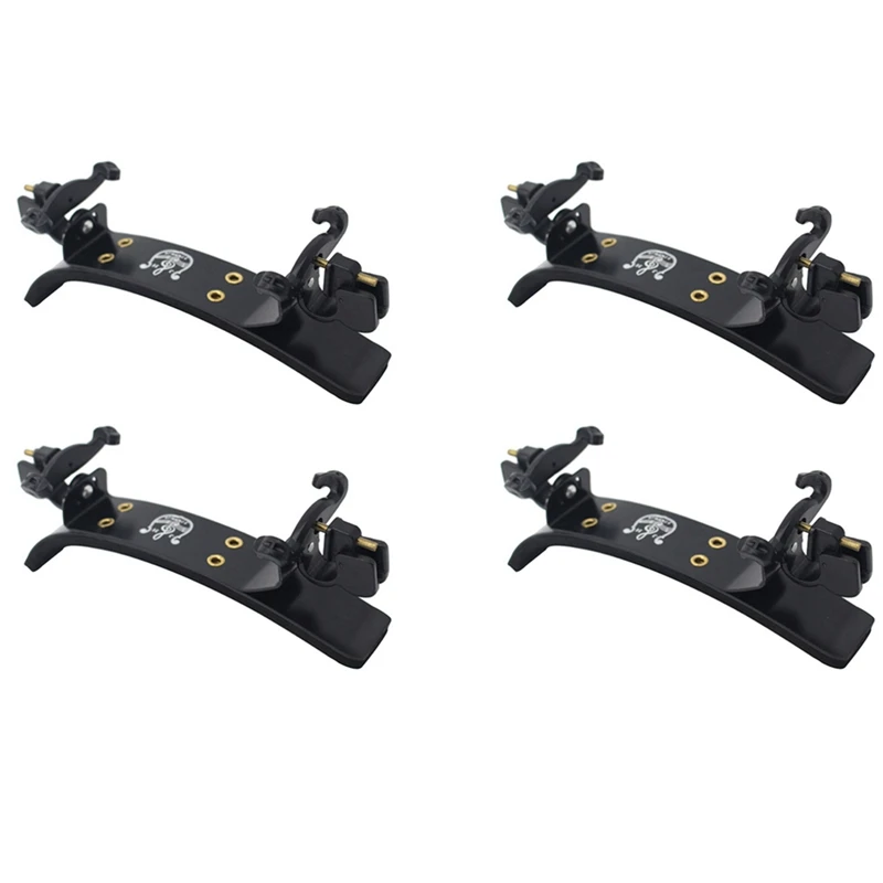 

4X Violin Shoulder Rest Adjustable Bon Style Violin Support Holder For 3/4 4/4 Violin Musical Instrument Accessorie