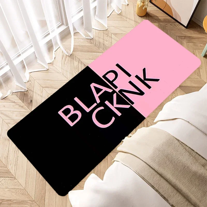 

Doormat Kpop-Blackpink Entrance Door Mat Kitchen Carpet Home Bedroom Mats Balcony Rug Bath Foot Bathroom Rugs Floor Room Carpets