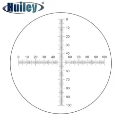 Precision Microscope Eyepiece Micrometer (Diameter 19 mm)