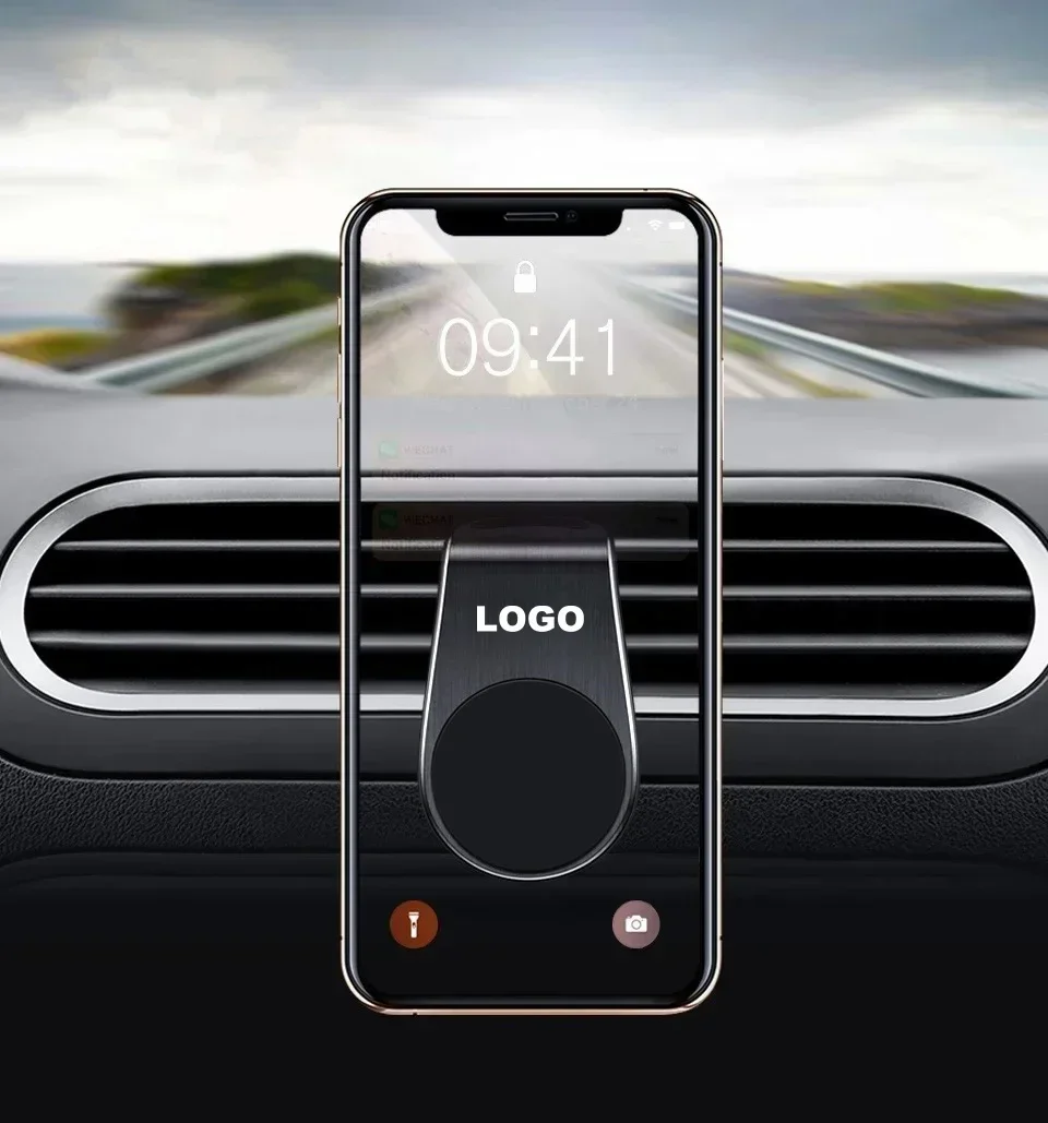 Magnetic Car Phone Holder Air Vent GPS Mount Holder Metal Magnet