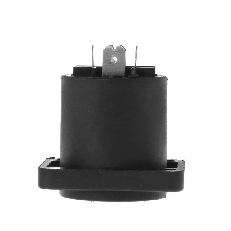 4PCS 잭 패널 소켓 커넥터 Neutrik Speakon Nl4mp, Nl4mpr, Nl4fc 용 4극 오디오 스피커 트위스트 잠금 원형 사각형
