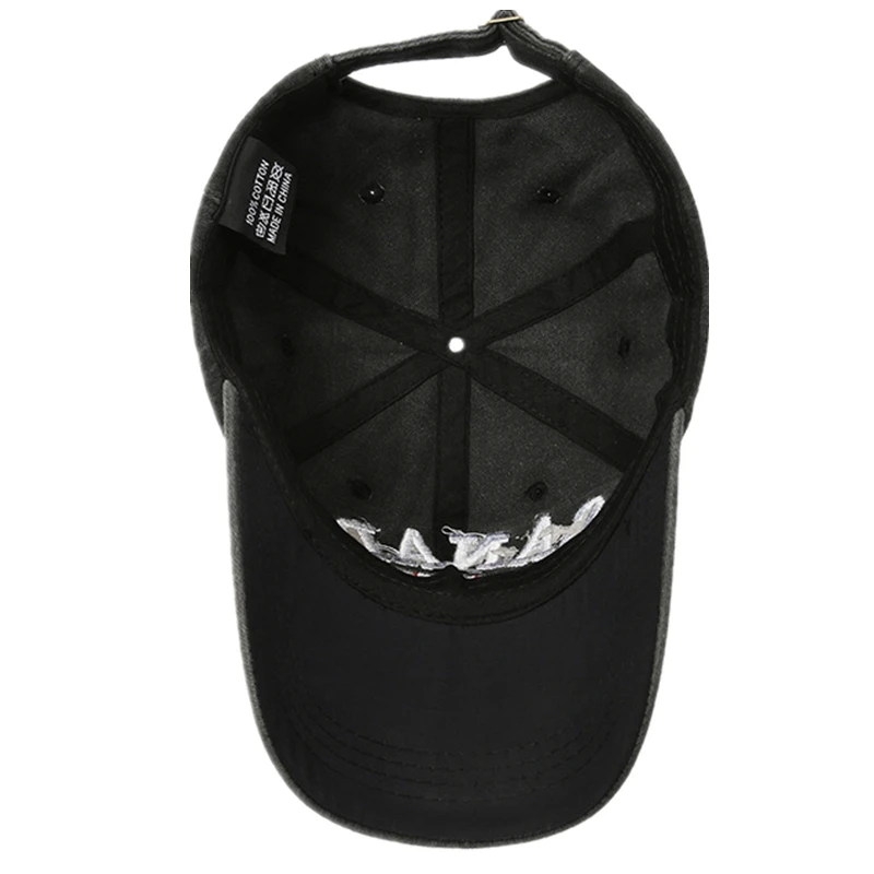 Unisex Washed Cotton Vintage Cap High Quality CANADA Letter Embroidery Baseball Cap Men And Women Outdoor Sports Hats