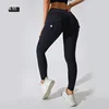 Leggings de sport 2026 pour femme avec poches, taille haute, effet push-up, pour yoga et entraînement, effet seconde peau, XP89