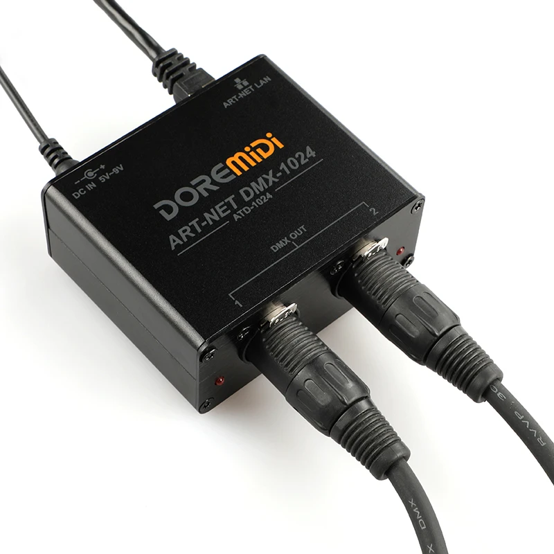 DOREMiDi ART-NET DMX-1024 Network Box (ATD-1024) To DMX 1024 Box Channel Gateway Controller Designed