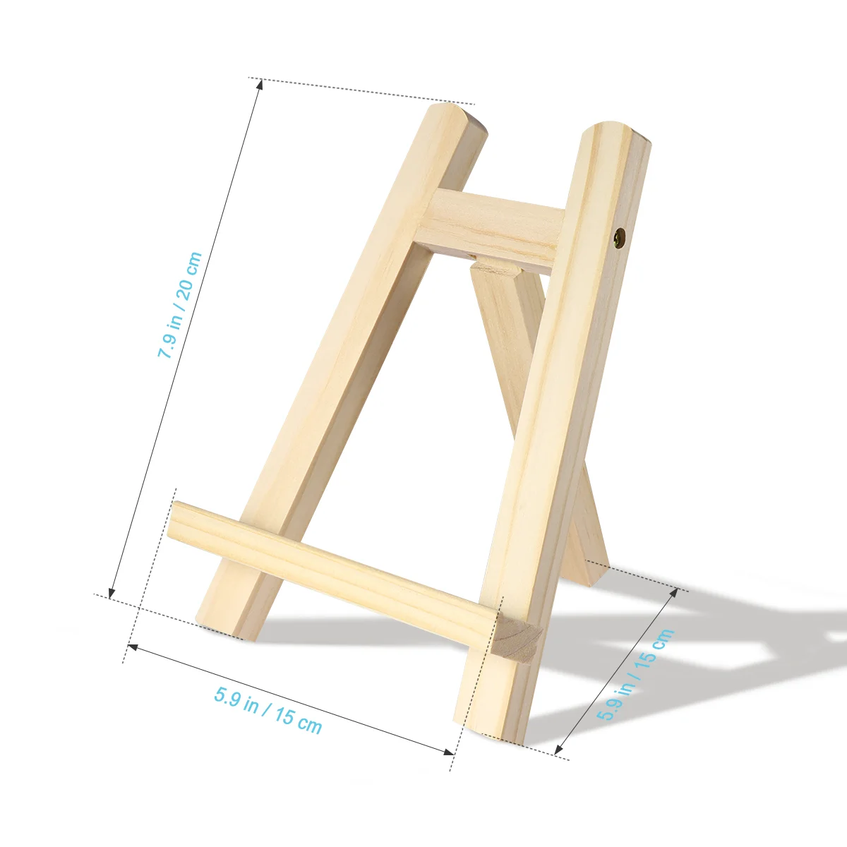 Wooden Children Easel A Frame Easel Photo Frame Bracket Painting Triangle Canvas Stand Display Art Supplies