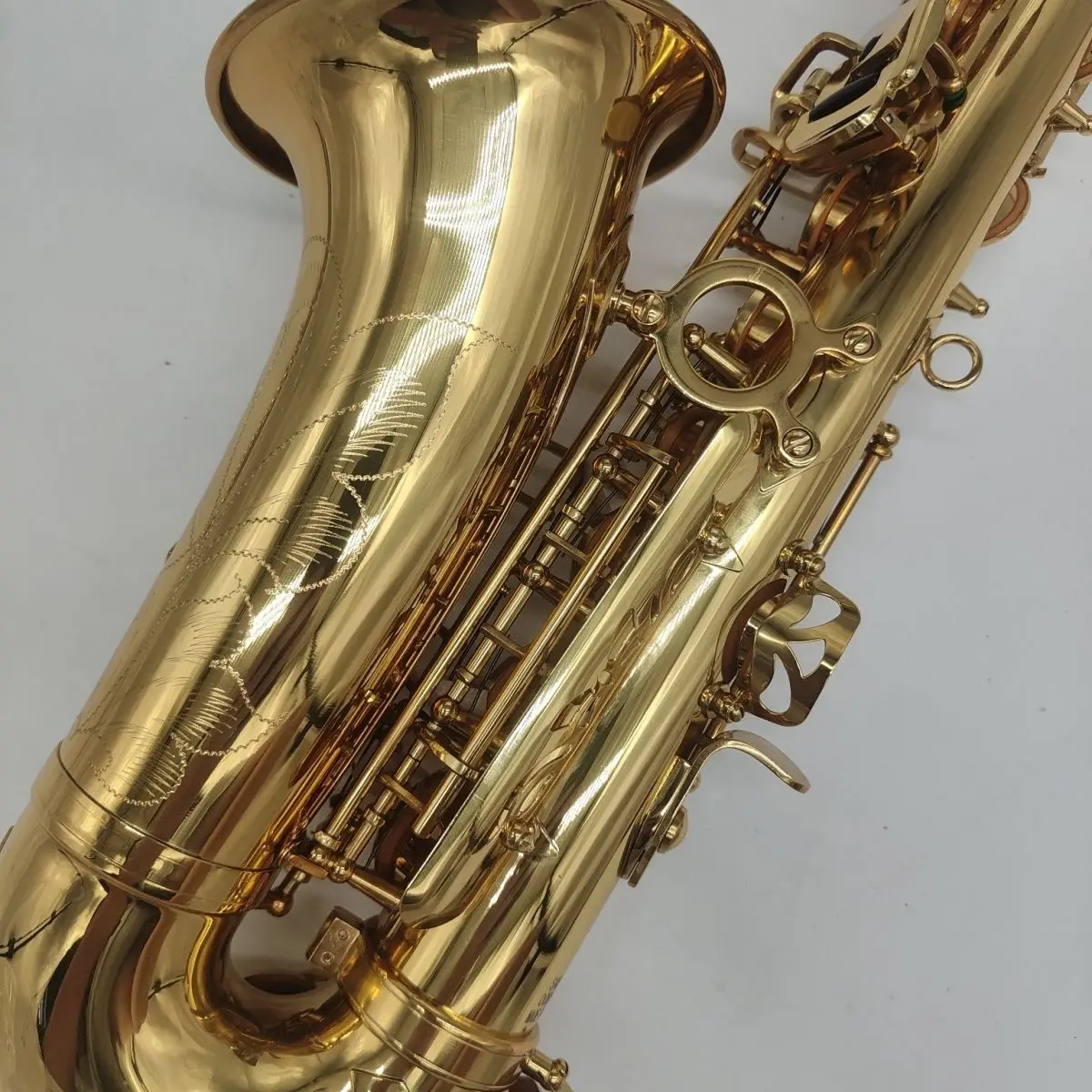 France 802 professional alto saxophone one-to-one structure model brass gold-plated shell button alto saxophone instrument