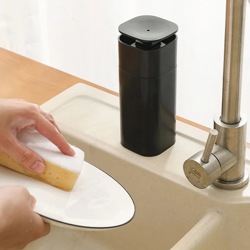 Soap Dispenser for Bathroom Sink Countertop Kitchen Pressing Hands Washing Soap Storage Container Cosmetic Shampoo Bottle soap dispenser shampoo dispenser soap dispenser bottle foaming soap dispenser