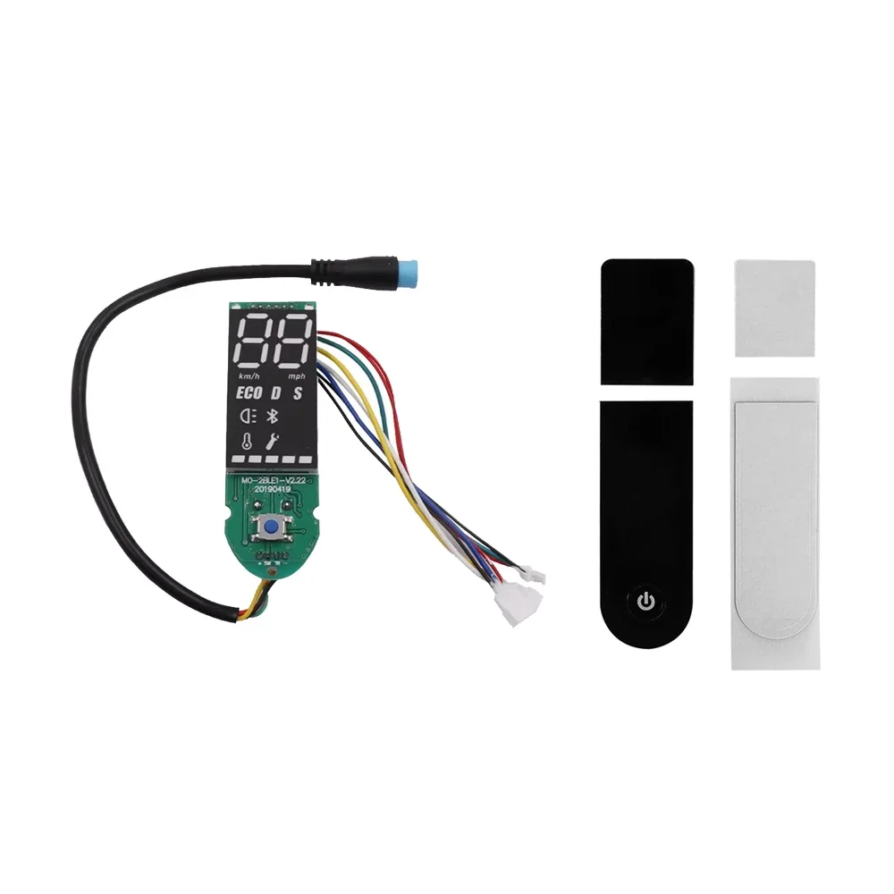 Premium Electric Scooter Dashboard Display Panel with Bluetooth Connectivity