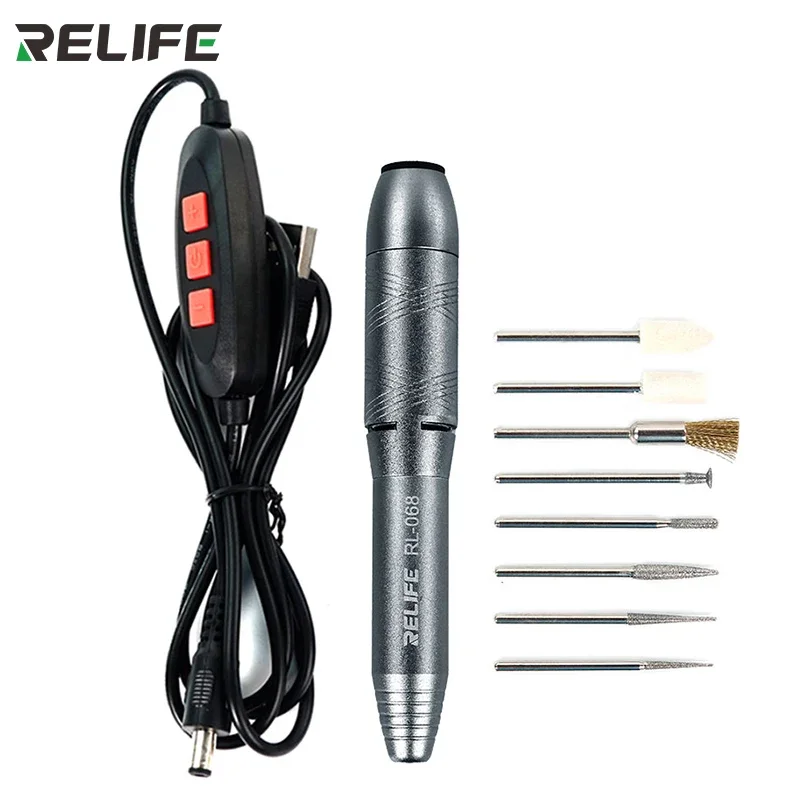 

RELIFE RL-068 Mini Multifunction Intelligent Grinding Pen For Polishing Grinding Cutting Punching Engraving And Disassemb Tools