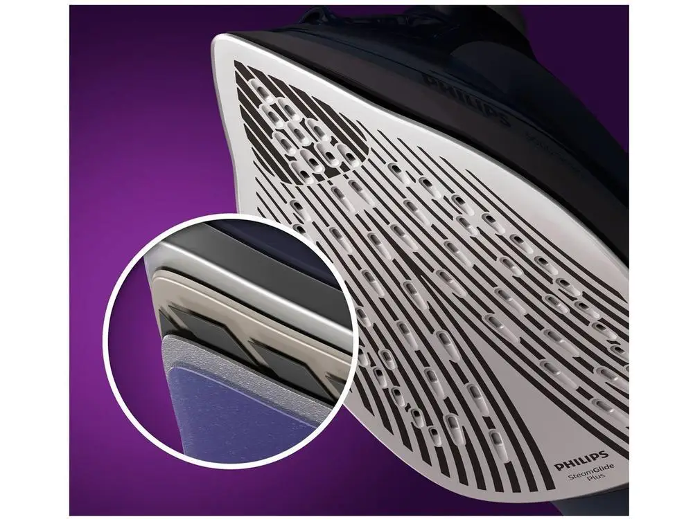 Ferro de Passar Roupa a Vapor Philips - 5000 Series DST5040 Preto - 220V 5