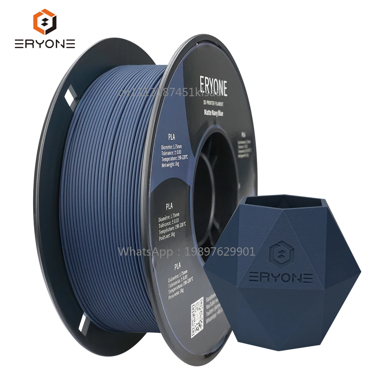 2026 NEW ERYONE 1.75mm 무광 PLA 필라멘트 3D 프린팅용 OEM..