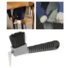 Horse Hoof Brush Hoofpick Brush Cleaning Brushing Grooming Tool Soft Grip Equestrian Equipment for Work Boots Supplies 5