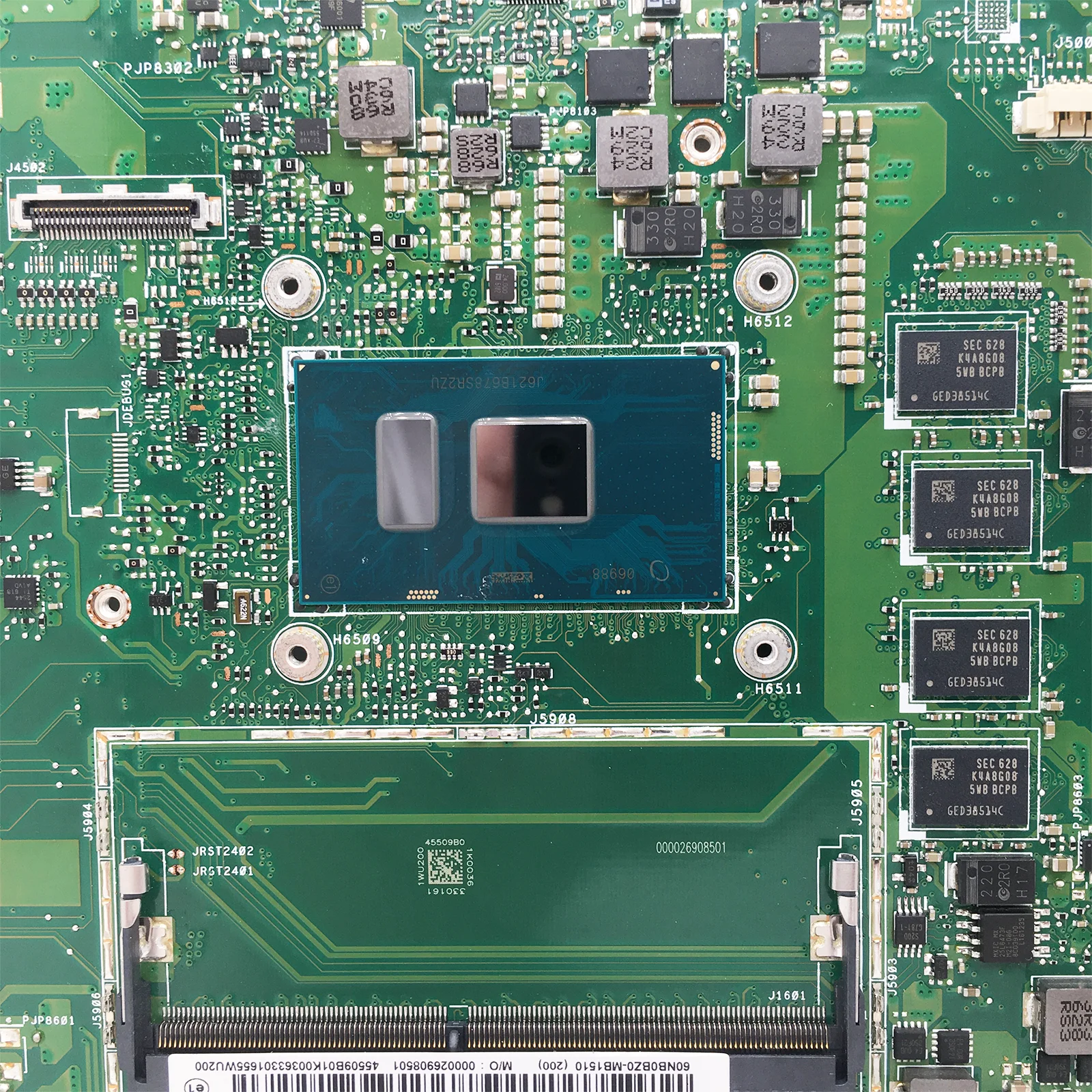 Рисунок 5 - Материнская плата KEFU Q504UAK