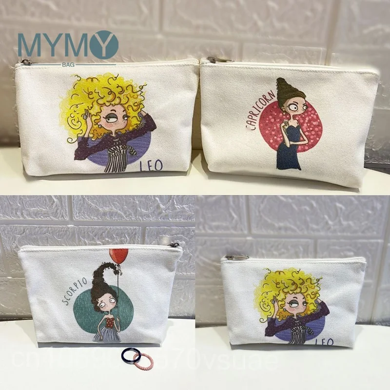 

Universal Bag Cosmetic Kawaii Make Up Cases Casual Pillow Travel Organizer Bags Purse Handbag Fashion Cute Prints Girls Pouch