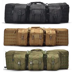OEM Factory New High Air Soft Double Carbine Case Backpack Style Straps Fishing Backpack Gun Bag backpack  bags  mens bookbag