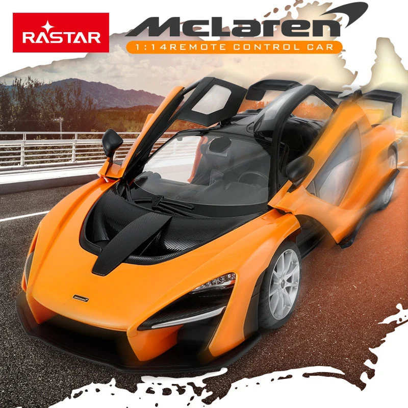 

RASTAR 1/14 McLaren Senna автомобиль с дистанционным управлением McLaren RC автомобиль двери открытый игрушечный McLaren гоночный автомобиль