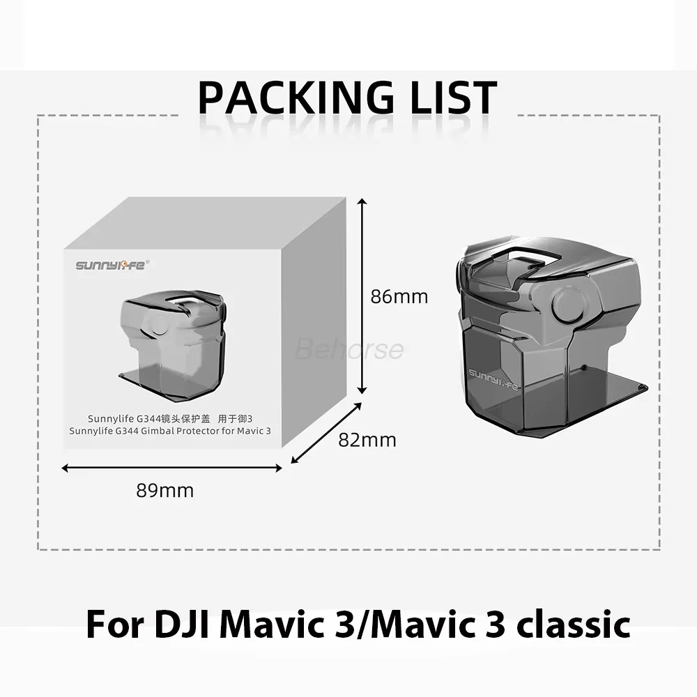 Protège-Cardan pour DJI Mavic 3 Pro/3 - Coque de Protection Caméra