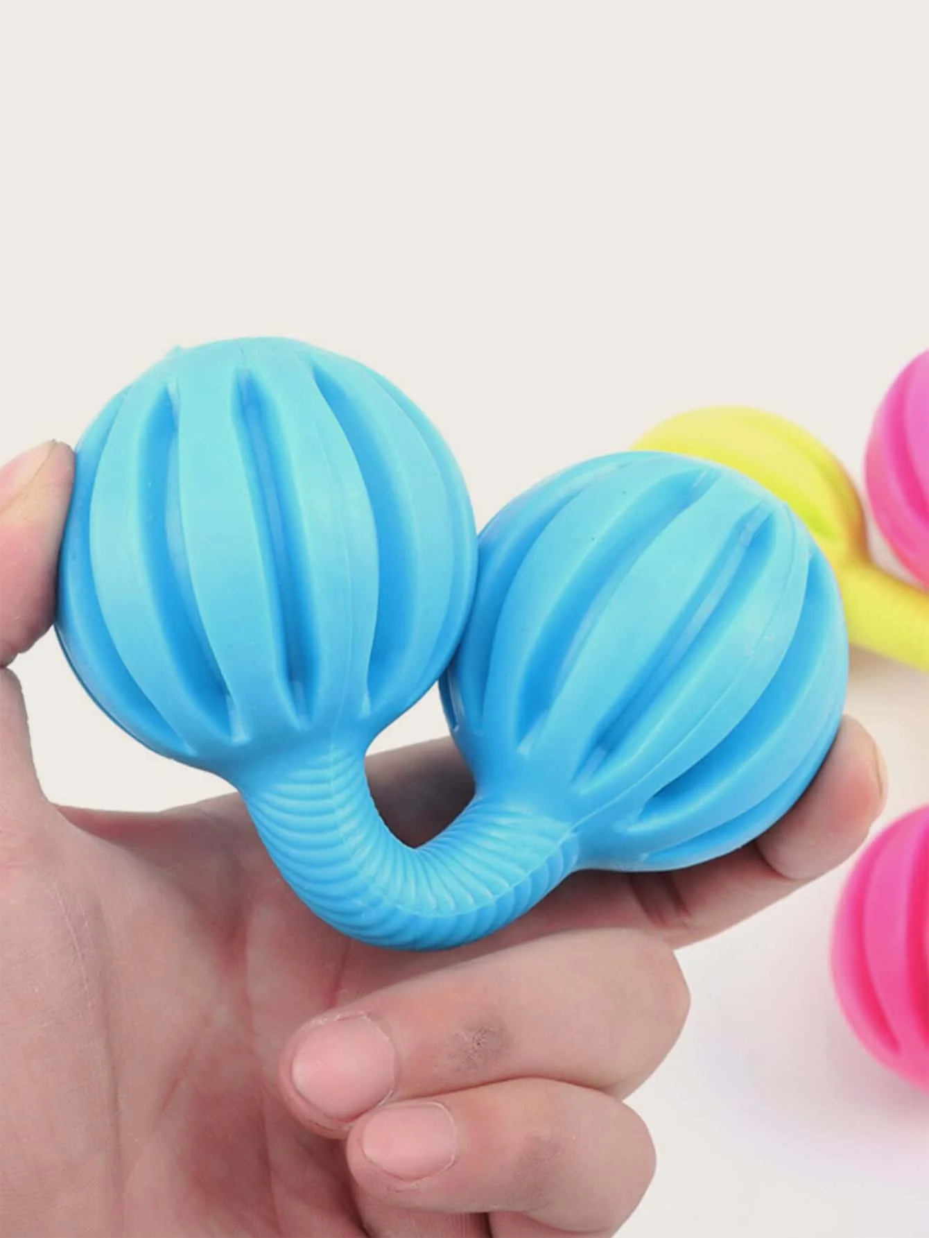 Dog Toy Dumble Rubber with Bell Fun Interactive