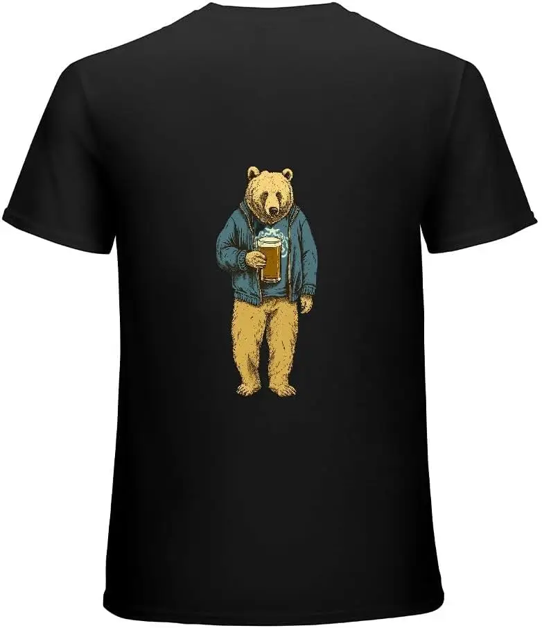 

Мужская футболка с принтом «Папа медведь»