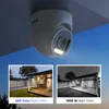 ANNKE 4PCS 5MP Super HD Wired TVI Security PIR Camera With White Visual Light Alarm Outdoor Weatherproof PIR Detection CCTV Kit 3