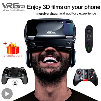 VRG Pro 3D VR Headset with Lenses for Smartphones 1