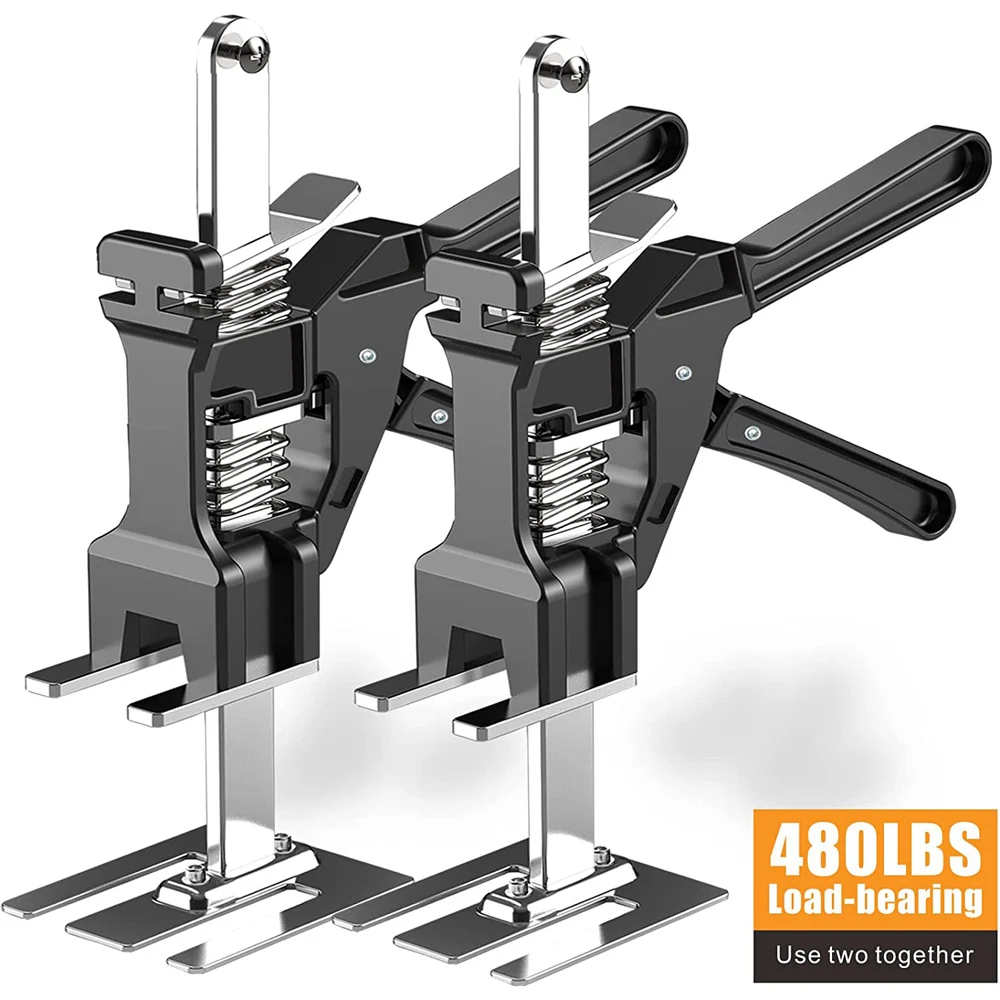 

1/2PC Labor Saving Arm Board Lifter Door Panel Tool Lift Wall Height Adjuster Elevator Hand