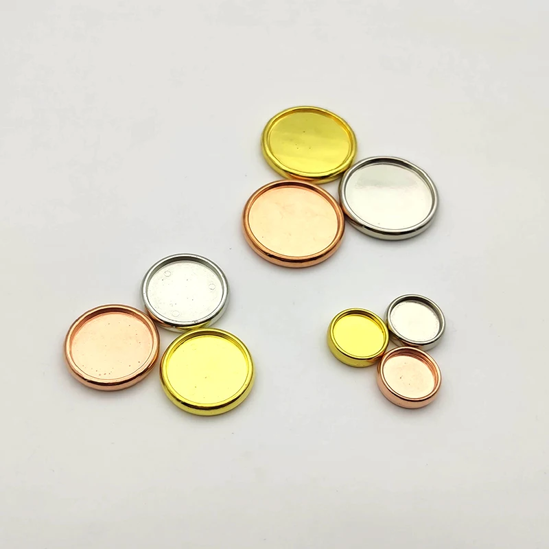 19-35mm Rose Golden Plastic Mushroom Binding Buckle Notebook Binder Discs Binder Ring Discs for Planner Scrapbooking Accessories Plastic Binding Rings Loose Leaf Binding Coil Notebook Accessories Book Binding Supplies Plastic Binding Coil
