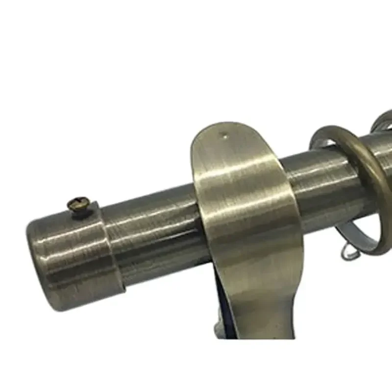 Sungshida, латунная простая металлическая крышка, выдвижная одинарная, Регулируемая металлическая драпировка, металлическая драпировка, римские шесты, Гобеленовые стержни