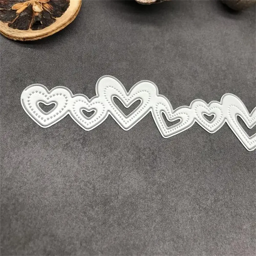 Troqueles De Corte De Metal Con Corazón De Corazón