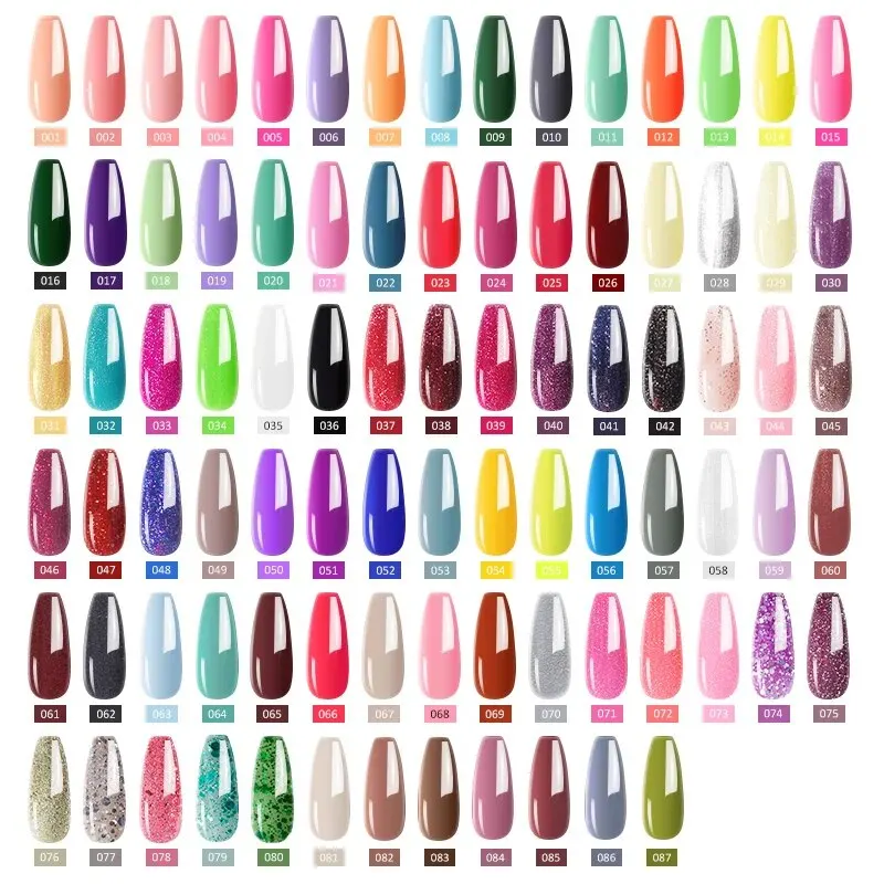Nail Gel Kit Acrylic Nails Set With UV LED Lamp Dryer Nail Drill Color Gel Polish Kit Soak Off Manicure Tools Set 5