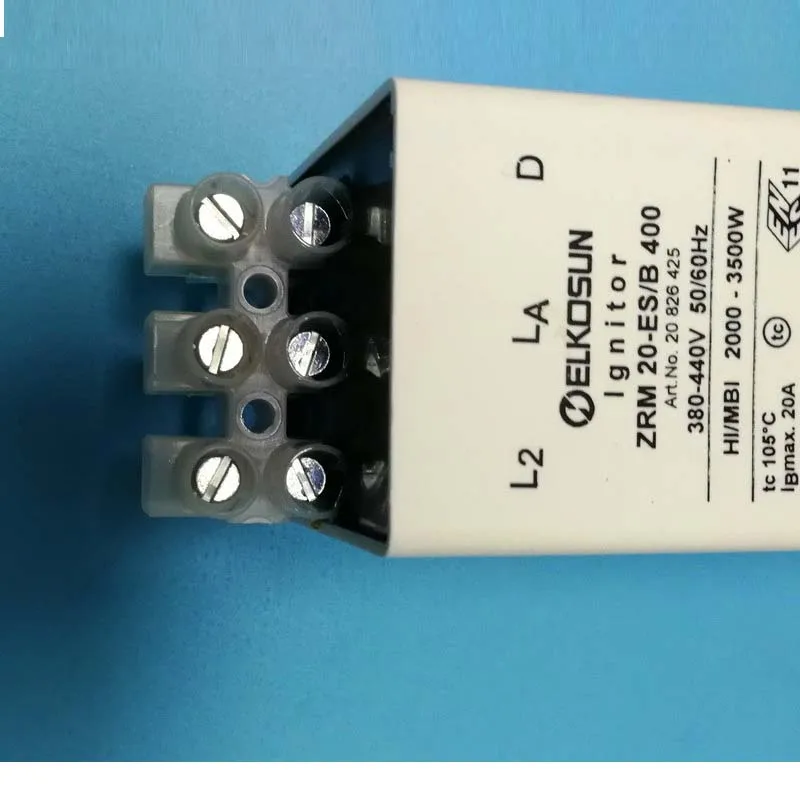 ZRM 20 ES/B400 Tridonic Eloskun ignitor