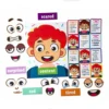 Montessori Toys Social Emotional Learning Activities for Kids Educational Sensory Autism Games Speech Therapy Learning Materials 1