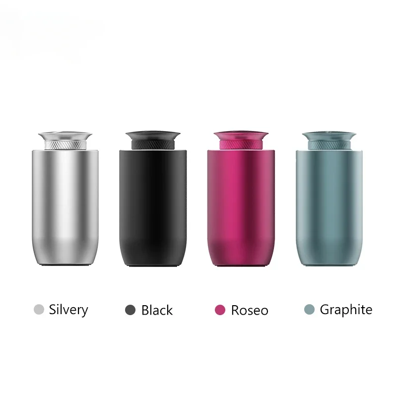 

Luxury Waterless Essential Oil Aroma Diffuser Car Air Freshener Machine Portable Aromatherapy Scent Nebulizer Fragrance Diffuser